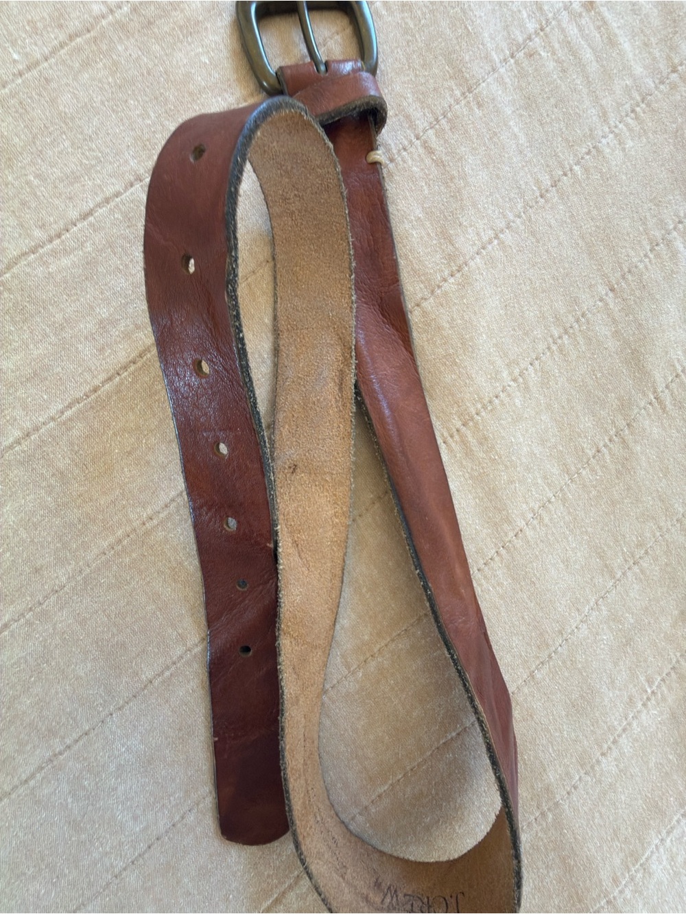 🤎 Rustic J.Crew Genuine Italian 
Leather Belt - Size S 🕰️ - Picture 11 of 16